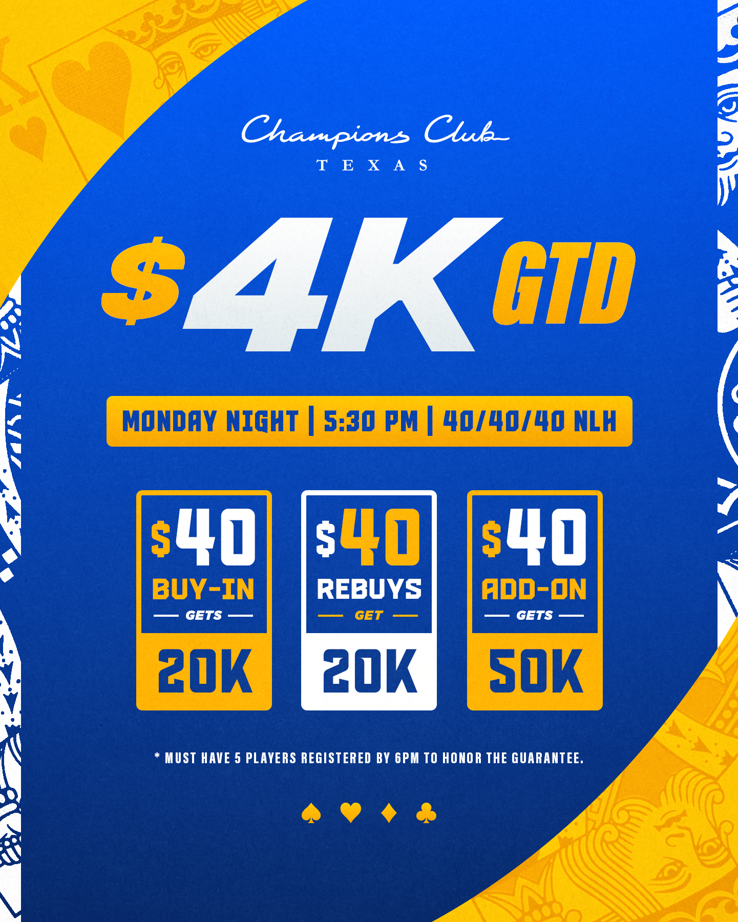 $4k Monday events