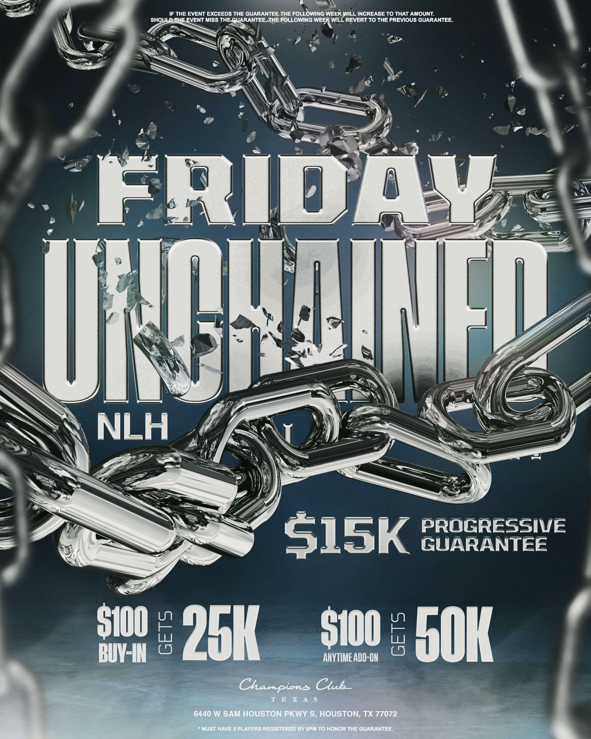 $15k Friday event